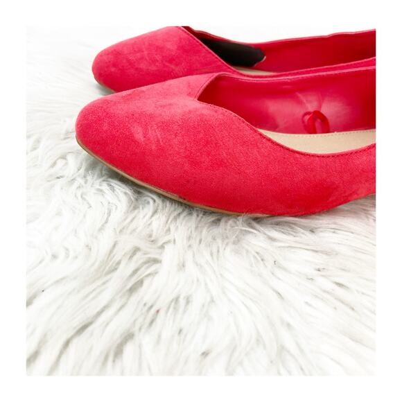 2/$30 Torrid Red Ballet Flats Size 10W Women’s Comfort Round Toe Slip On Casual - Picture 8 of 16